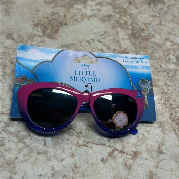 Disney Other - Disney Little Mermaid Pink and Blue Sunglasses